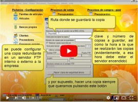 El programa GN viene preconfigurado con todo lo necesario para empezar a trabajar desde el primer minuto, sin embargo, existen algunos datos que tendremos que introducir: nuestra empresa, nuestro correo electrónico, la hora de las copias de seguridad,...