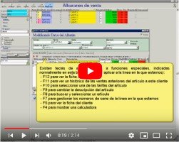 Funcionamiento básico de las pantallas de introducción de datos: fichas de clientes, proveedores, presupuestos, pedidos, albaranes, facturas, recibos,...