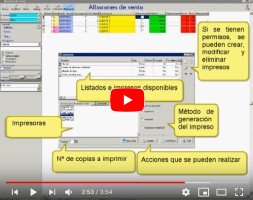 Explicación general básica de funcionamiento de las pantallas generales del software de facturación: gestión de clientes, proveedores, albaranes, facturas, recibos,...